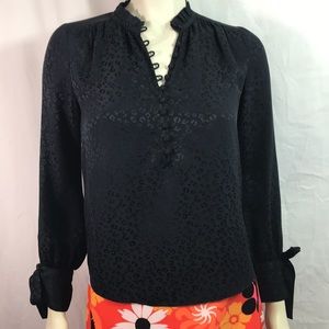 Rebecca Taylor silk blouse, size 0, EUC